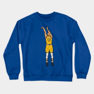 Steph Curry Jumpshot - NBA Golden State Warriors Crewneck Sweatshirt